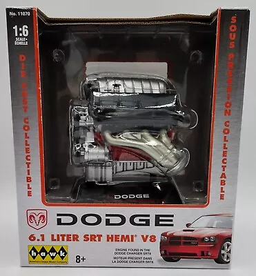 Hawk 1:6 Scale Dodge 6.1L SRT HEMI V8 Replica • $34.75
