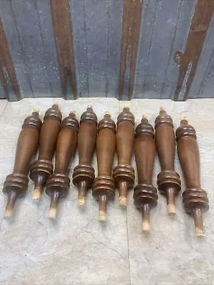 Lot 9 Salvaged Vintage  Wooden Spindles  Decorative Pieces ￼ Salvage Decor ￼ • $29.99