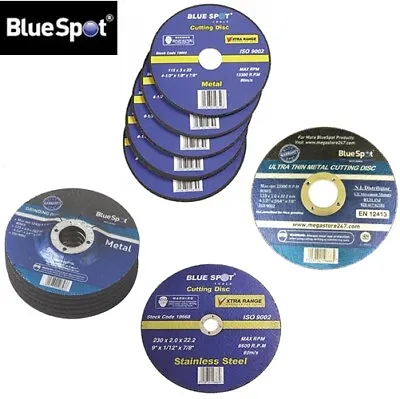 Metal Cutting Discs Metal Grinding Discs Cutting Discs 115mm 4 1/2  Or 9  • £3.99