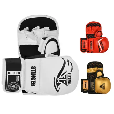 FISTRAGE MMA Professional Shooter Gloves Muay Thai Training Kickboxing Punching • $27.99