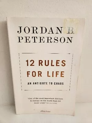 $3.99 • Buy 12 Rules For Life: An Antidote To Chaos By Jordan B. Peterson (Paperback)