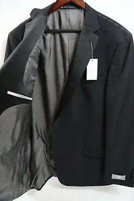 #400 Hart Schaffner Marx New York Black Tuxedo Jacket Size 46 L • $225