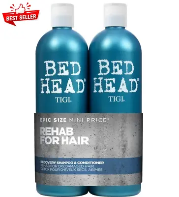 Bed Head By Tigi Urban Antidotes Recovery Moisture Shampoo&Conditioner Set 2x750 • £14.99