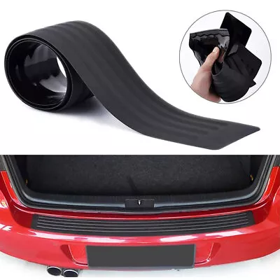 90cm Car Trunk Door Sill Plate Protector Strip Rear Bumper Guard Tape Universal • $17.87