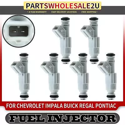 6x Fuel Injector For Chevrolet Impala Buick Regal Park Avenue 3.8L Supercharged • $46.99