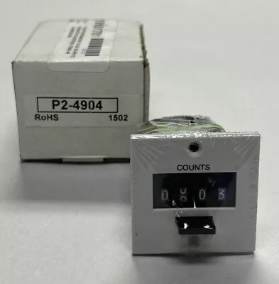 Redington Countersp2-49044 Digit Electromechanical Counter New • $45