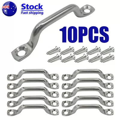 Stainless Steel Heavy Duty Lashing Ring Tie Down Strap Point Anchor Trailer OZ • $23.60