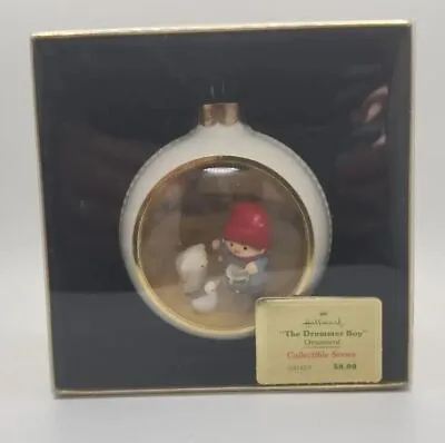 1979 Hallmark Ornament Vintage Little Drummer Boy Diorama TreeTrimmer W BoxU236 • $32.99