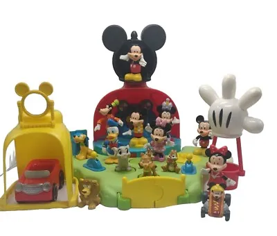 Mickey Mouse Club House And 15 Characters • $73.50