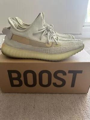 ADIDAS YEEZY BOOST 350 V2 USED SIZE US 9.5 HYPERSPACE EG7491 - Good Condition • $145