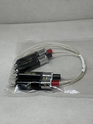 🔥ELF Custom Cables  Limited Edition Super Helix Silver Interconnects PSOCC MBG! • $1000