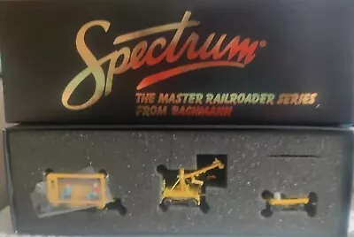 Bachmann/Spectrum 16946 HO Scale Maintenance-of-Way Speeder W/Crane & Work Cart • $75