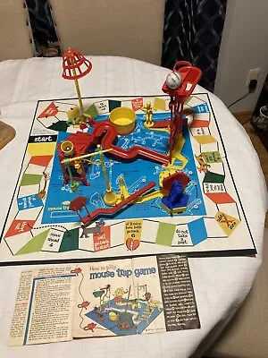 Vintage Mouse Trap Board Game Ideal 1963 With Instructions • $69.99