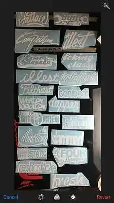 JDM Mega Sticker Pack Stance Low Vinyl Decals  20 StickersYou Choose Color • $16.99