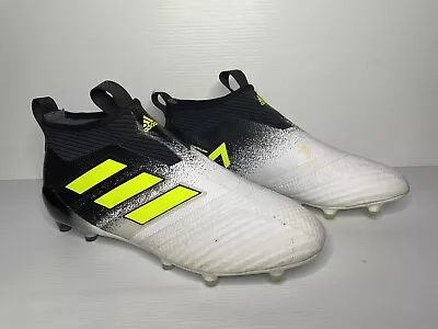 ADIDAS ACE 17+ Purecontrol FG S77164 Mens Soccer Cleats Football Size US 11.5 • $129.95