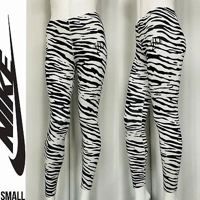 Nike Leggings Women'sEssential Tight FitWhite/Black Zebra Print • £26.60