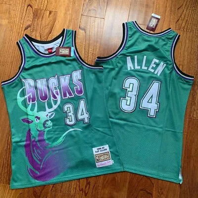 Milwaukee Bucks Ray Allen Green Regular Season Jersey • $44.99