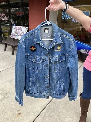 Vintage Classic Lee Riders MTV  80’s ORIGINAL Headbangers Ball Denim Jacket 42R • $195