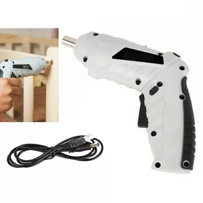 Cordless Drill USB Rechargeable Mini Hand Drill Power Electric Screwdriver CS • $14.60
