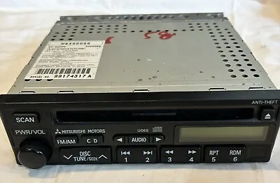 Untested 2000-01 Mitsubishi Diamante Montero AM FM Radio CD Player MR490089 • $34.99