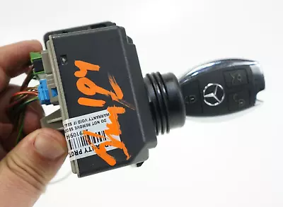 08-2014 Mercedes W212 E350 E550 Glk350 Ignition Switch Control Module W/ Key OEM • $155