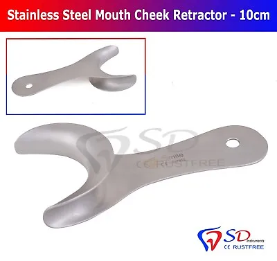 Dental Cheek Retractor Lip Tongue Mouth Opener Single End Retractors 10cm New • £2.99