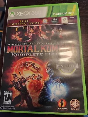 Mortal Kombat Komplete Edition • $22