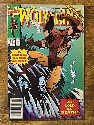 Wolverine 44 Newsstand Mark Silvestri Cover Peter David Story Marvel 1991 • $4.46