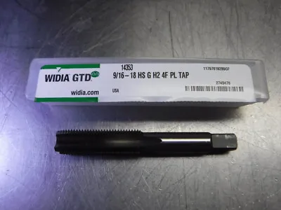 Widia/GTD 9/16-18 H2 4 Flute HSS Plug Tap 14353 (LOC3310) • $9.95
