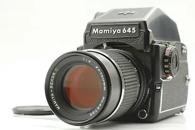 {NEAR MINT} MAMIYA M645 1000S + PD Prism Finder S + C 150mm F/4 JAPAN 1399 • $336.83