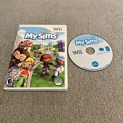 My Sims Nintendo Wii Tested Works No Manual • $8.99