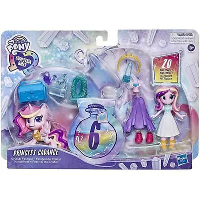 My Little Pony Equestria Girls PRINCESS CADANCE Crystal Festival Doll & Pony • £24.99