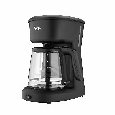 #3 USED Mr.Coffee Switch 12-Cup Coffee Maker Black Grab A Cup Auto Pause Brewer • $20.69