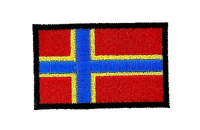 £2.66 • Buy Orkney Flag Orkney Orkney Flag Backpack Embroidery Boss Patch 