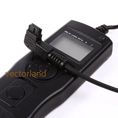 Time Lapse Intervalometer Remote Timer Shutter For Sony A65 A77 A700 A900 UK • £14.99