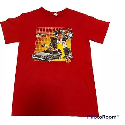 Time Traveler Marty McPrime Back To The Future Transformers Mash-Up T-Shirt Sz S • $9.99