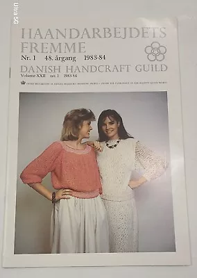 Haandarbejdets Fremme-Danish Handcraft Guild-Nr.1  1983-84-very Good • $18.50