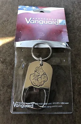 Usmc Key Chain Dog Tag Bottle Opener With Etched Emblem # 9 • $6.99