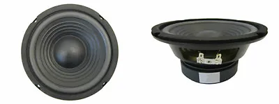 NEW (2) 6.5  Woofer Speakers.Replacement.8 Ohm.Home Audio Driver.6-1/2  PAIR. • $65