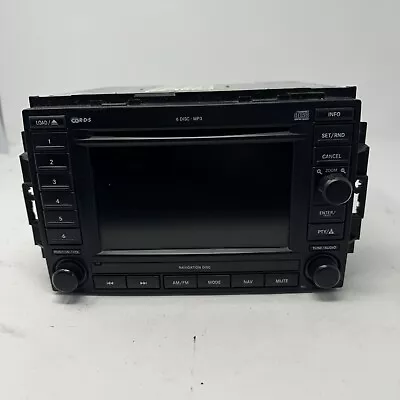 05 - 07 Jeep Dodge Chrysler Navigation Screen Radio 6 Disc P56038646al • $99.95