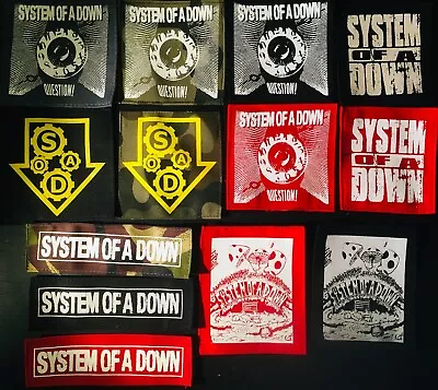 £2.99 • Buy SYSTEM OF A DOWN Patches  Metal Punk Hard Core