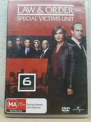 Law And Order SEASON 6 DVD - Crime Series - Special Victims Unit • $19.54