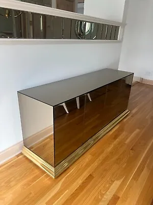 Ello Brass And Glass Credenza Mcm/Hollywood Regency • $800