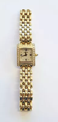 Movado Women's Luko Solid 14k Gold & Diamond Watch - Preowned 33 Grams Approx. • $2385