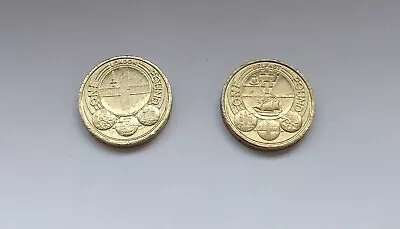 2010 £1 London + Belfast One Pound Coin Capital Cities Circulated • £9.99