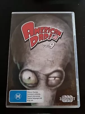 American Dad : Season 9 (DVD 2014) VGC 3 Discs  • $5.40