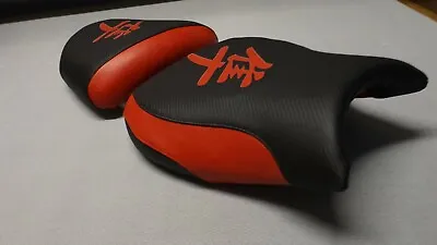 Hayabusa 99/00/01/02/03/04/05/06/07 Gsxr1300 Front & Rear Seat Covers Black/red • $99