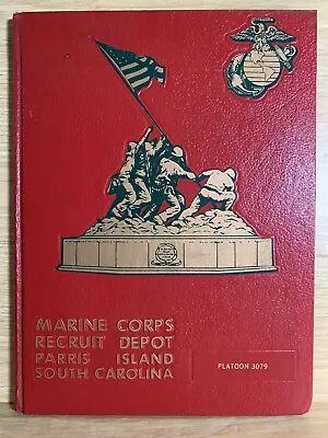 Marine Corps Recruit Depot Parris Island South Carolina Book Platoon 3079 • $22.49