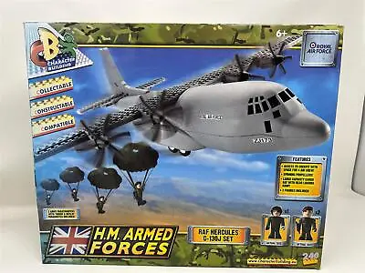 Character Building - RAF HERCULES C-130J Plane - 240 Pieces • £44.99