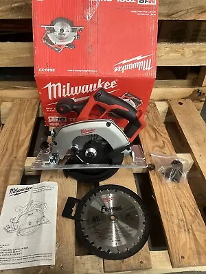 Milwaukee 2630-20 M18 18V Cordless 6-1/2 Inch Cordless Circular Saw Bare Tool • $82.99